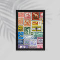 Twabe3 Arabic Framed Poster