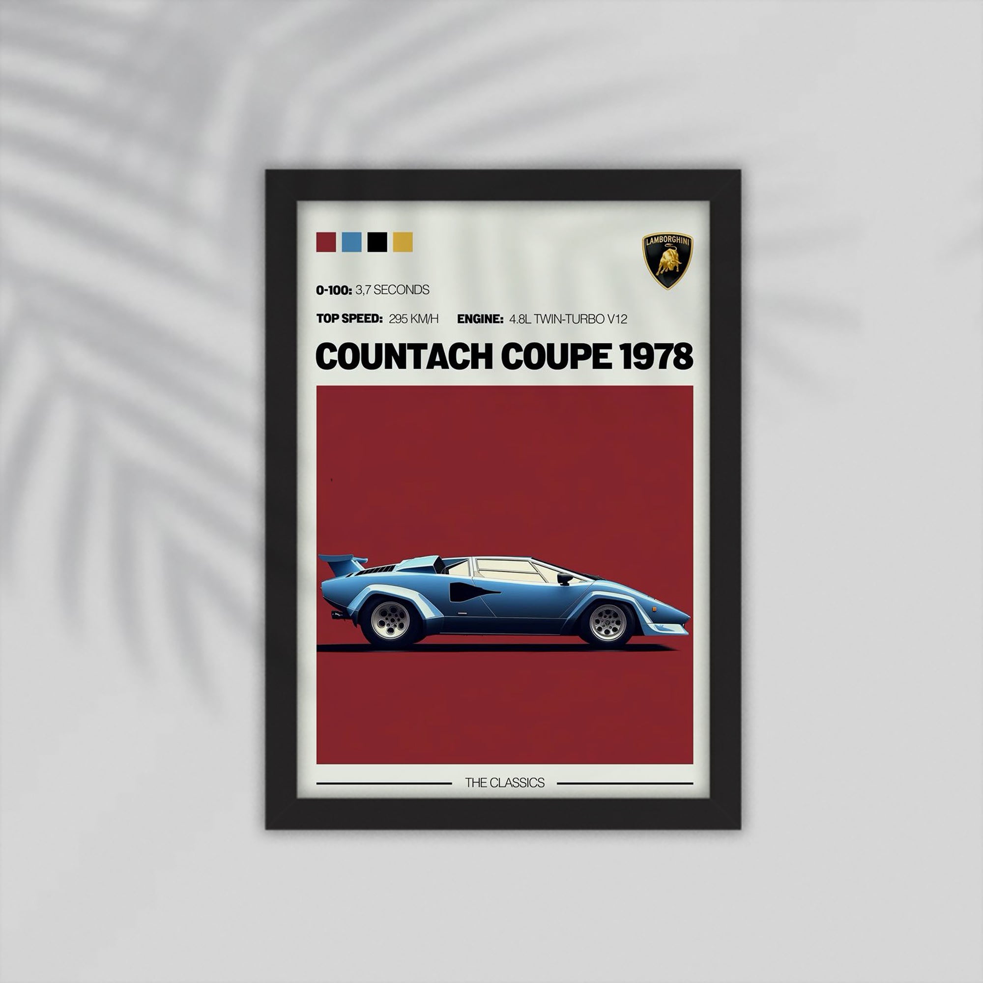 1978 Car Framed Poster