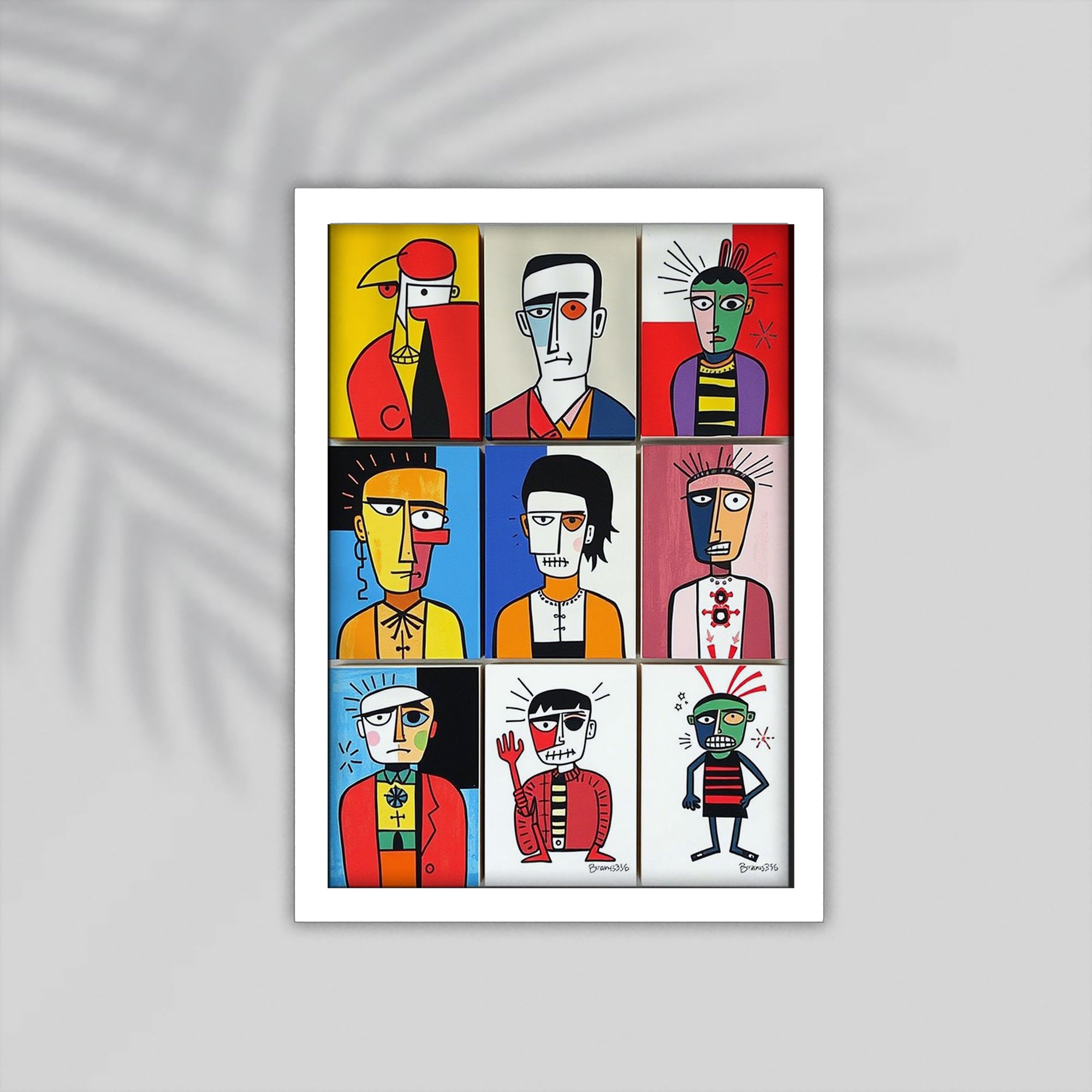 Girls Simple drawings Framed Poster