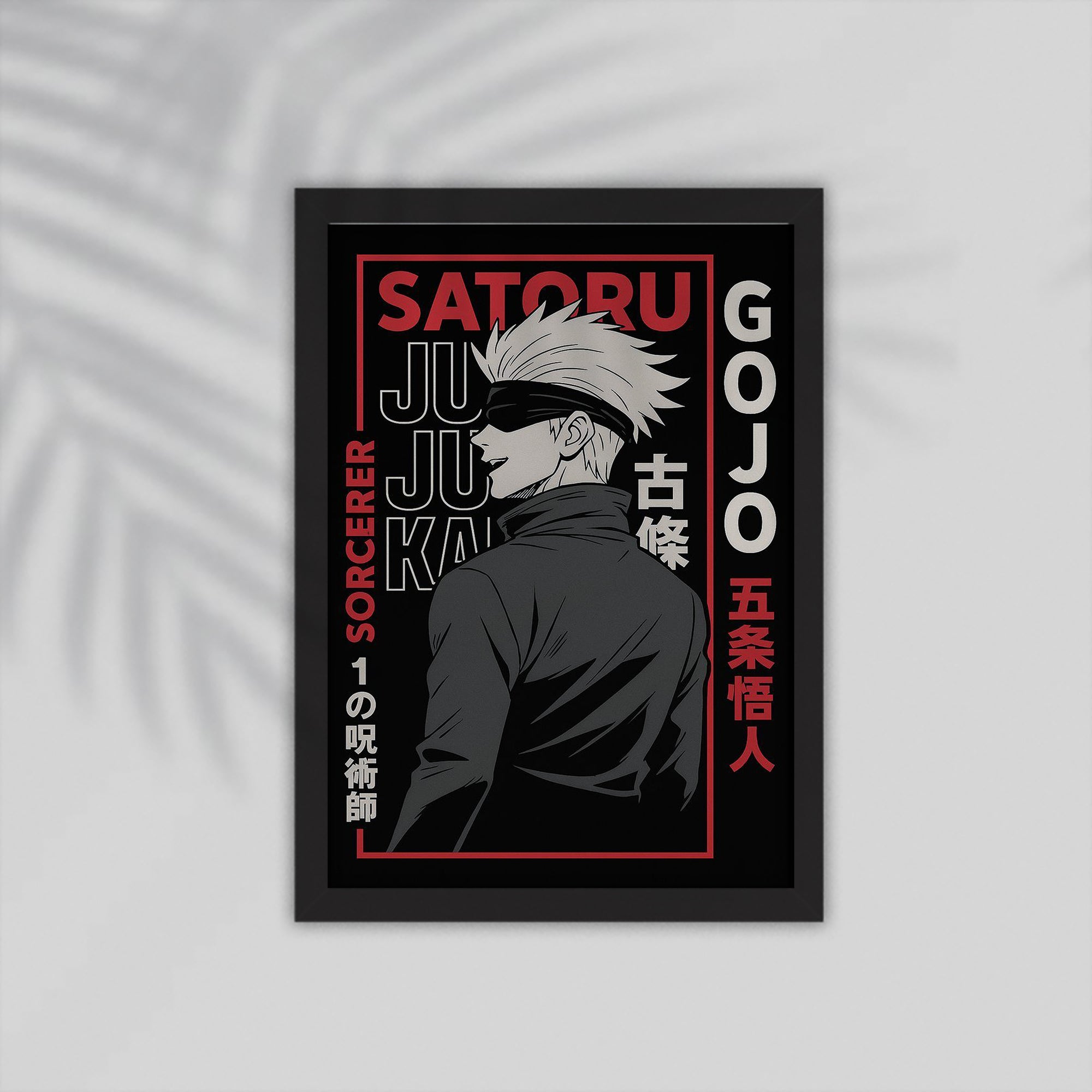 Satoru Anime Framed Poster