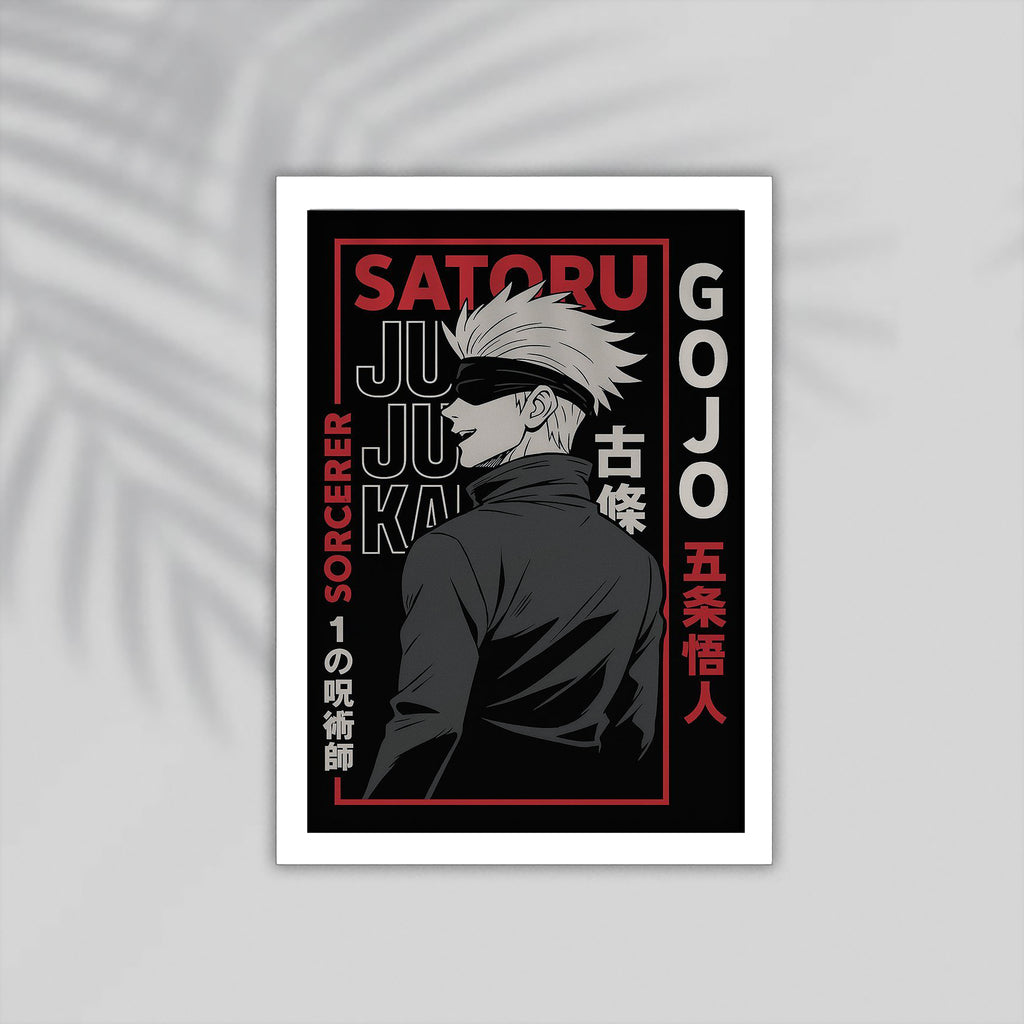 Satoru Anime Framed Poster