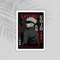 Satoru Anime Framed Poster