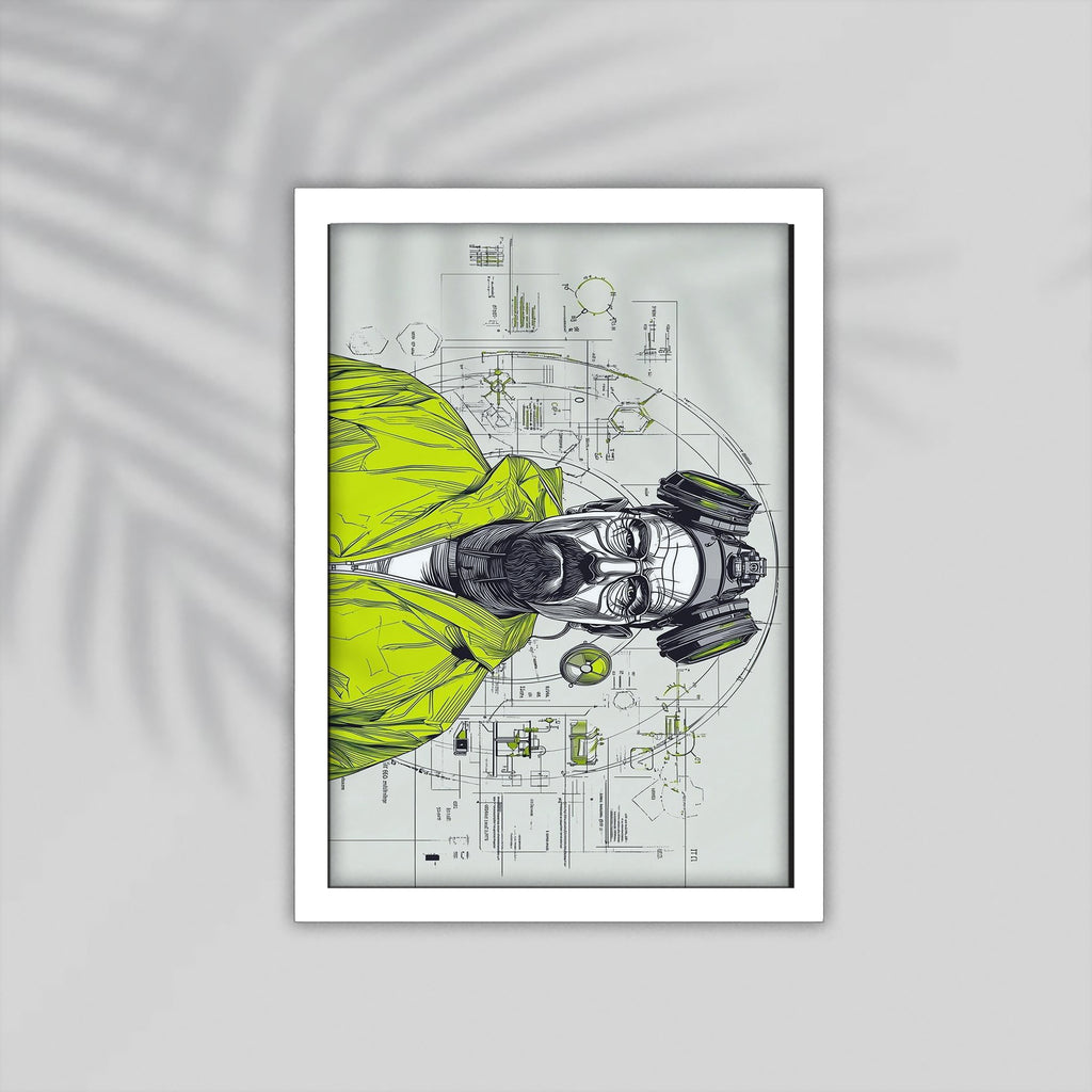 Breaking Bad Film Framed Poster