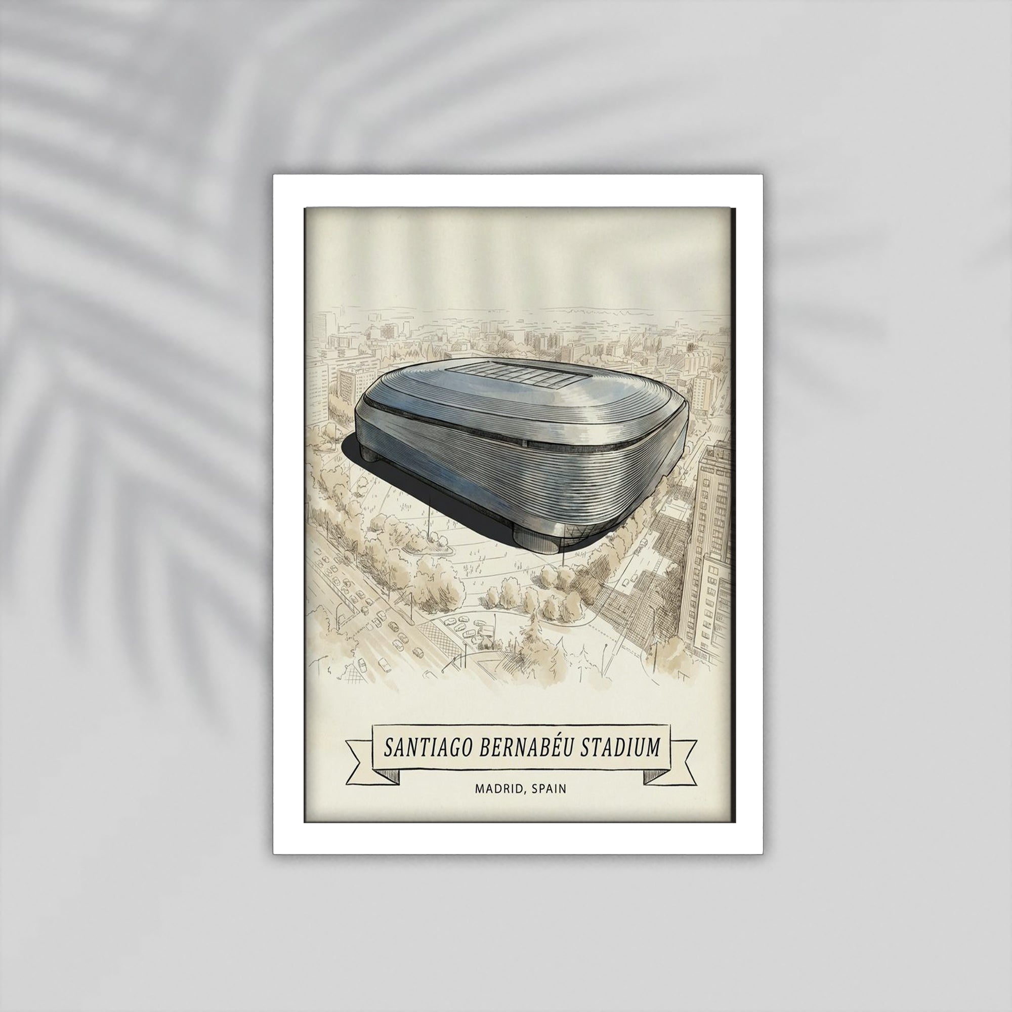 Santiago Football Framed Poster