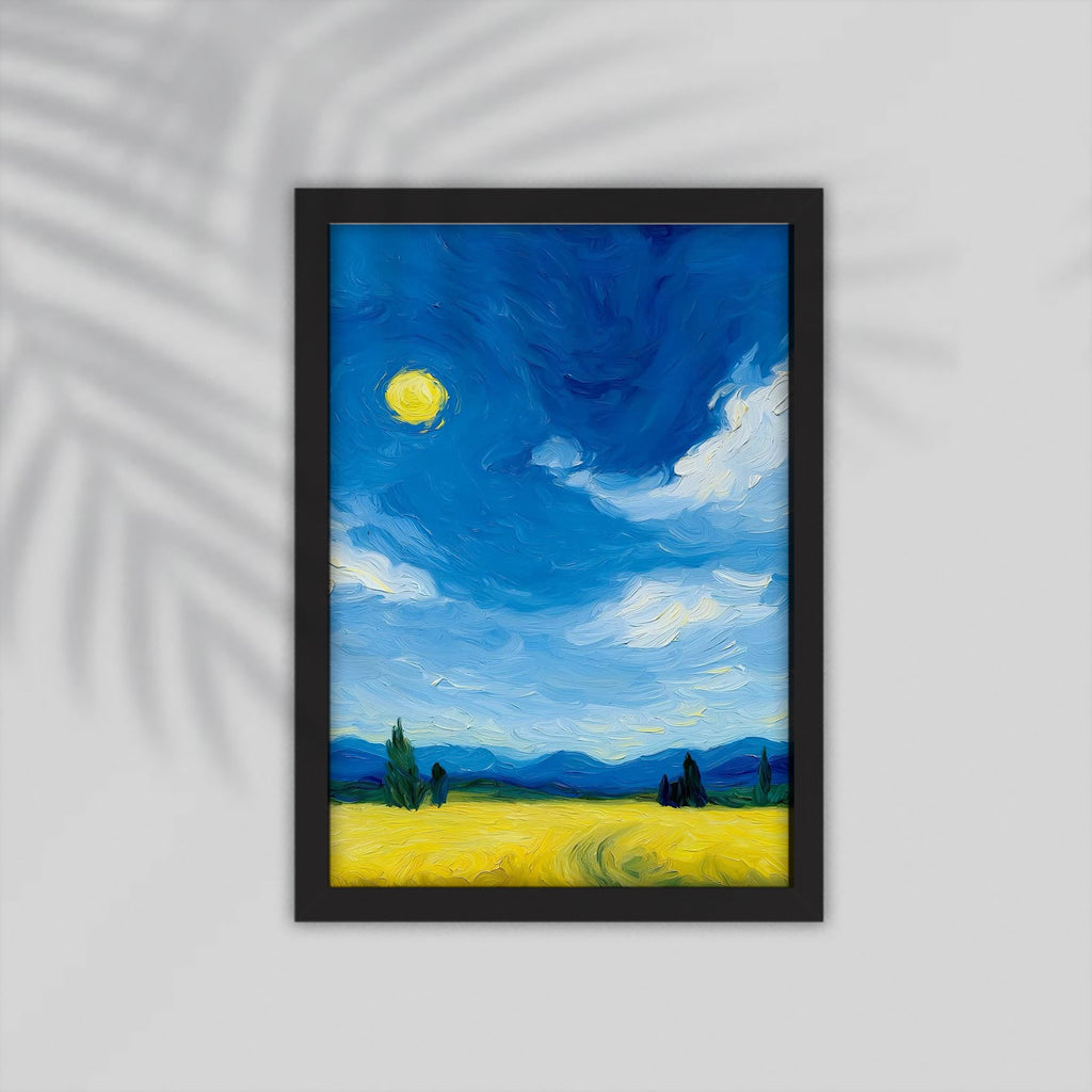 Sky Art Framed Poster