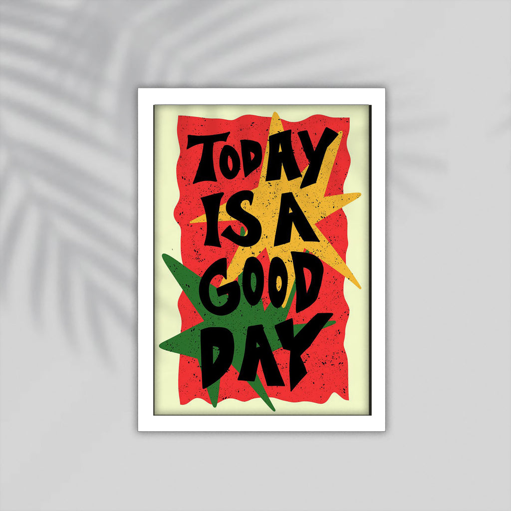 Today English Framed Poster