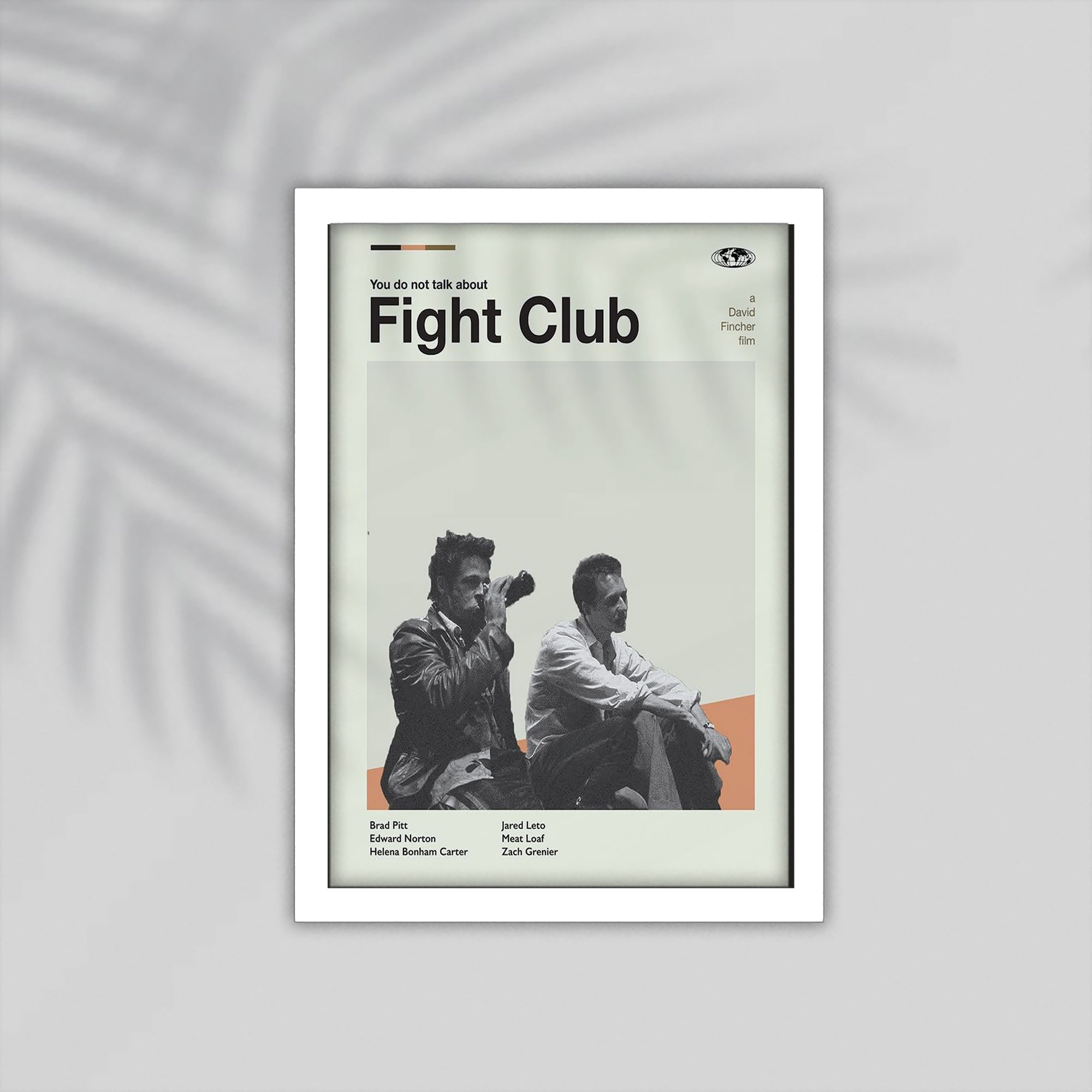 Fight Club Film Framed Poster