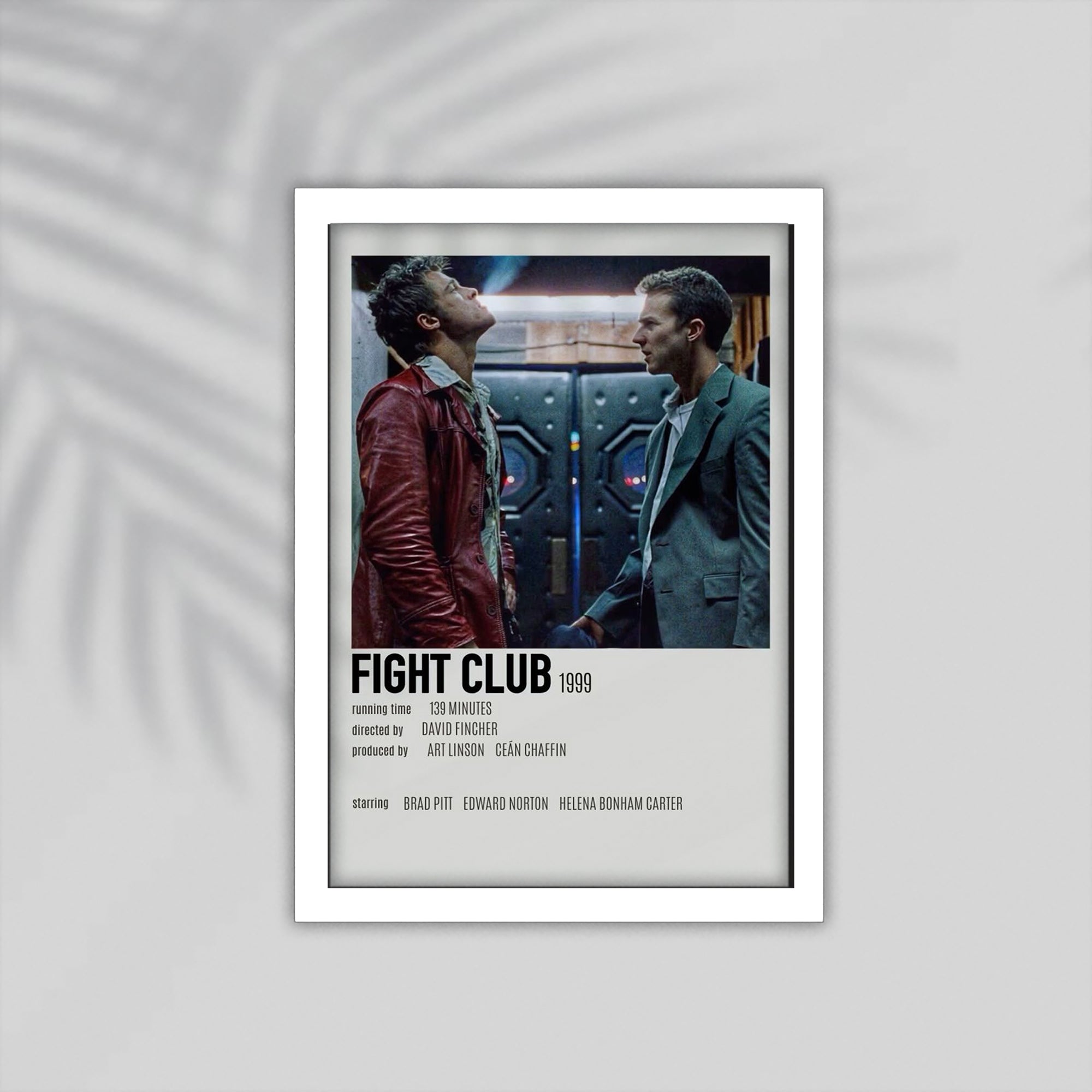 Fight Club Film Framed Poster
