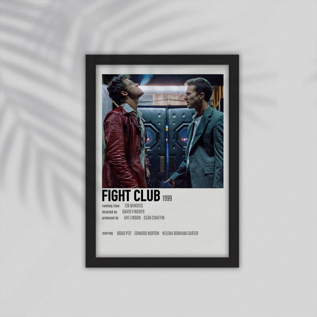 Fight Club Film Framed Poster