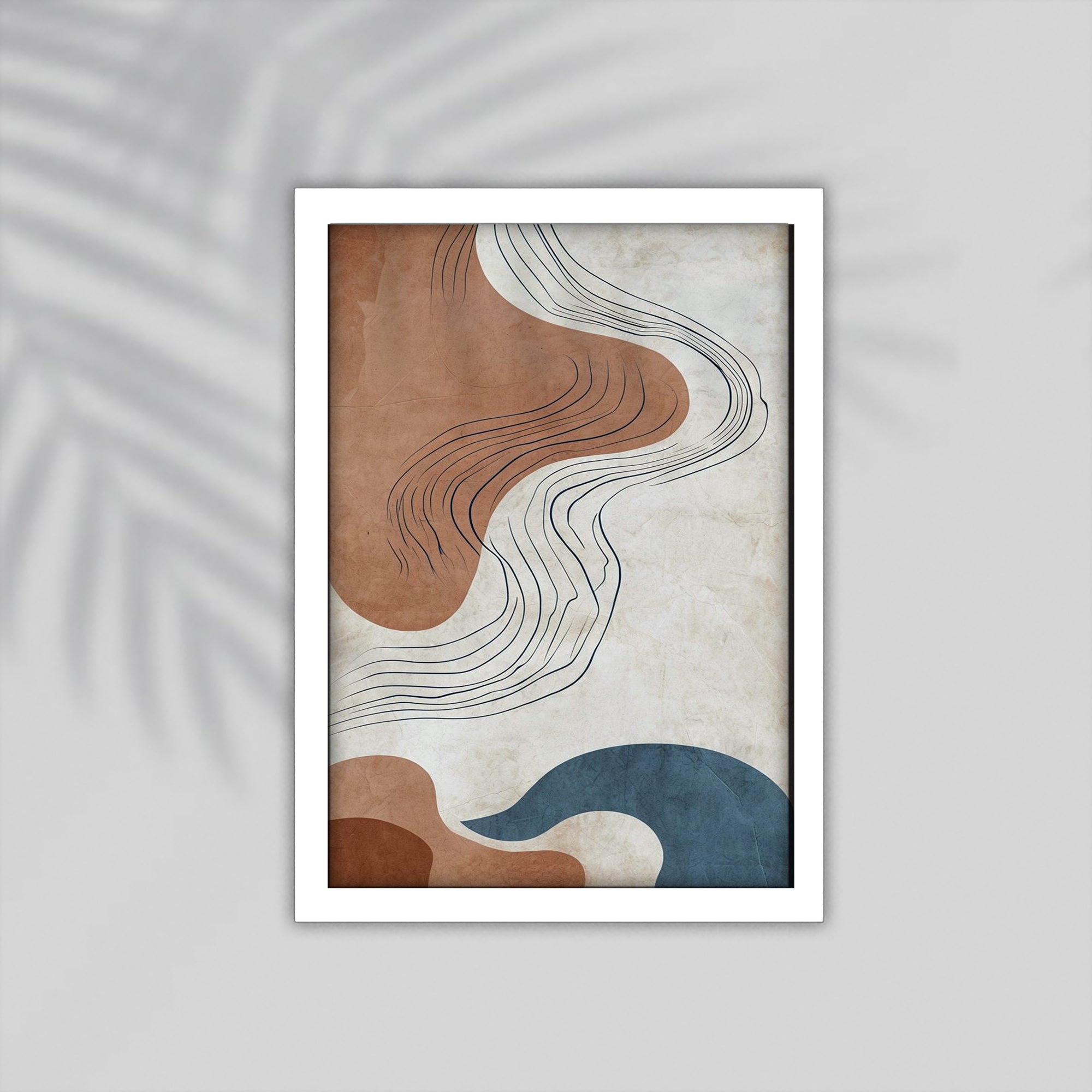 Lines Simple drawings Framed Poster