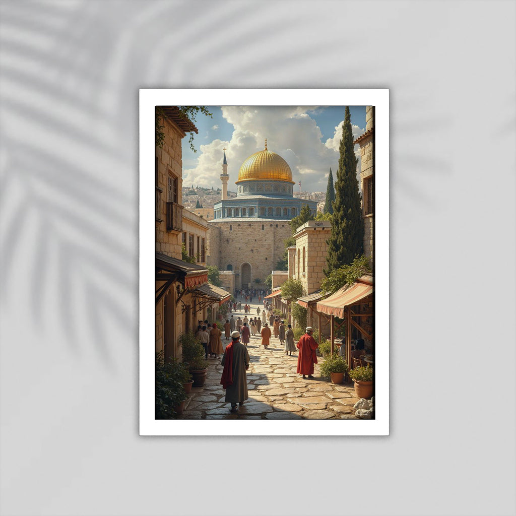 Cairo Arabic Framed Poster