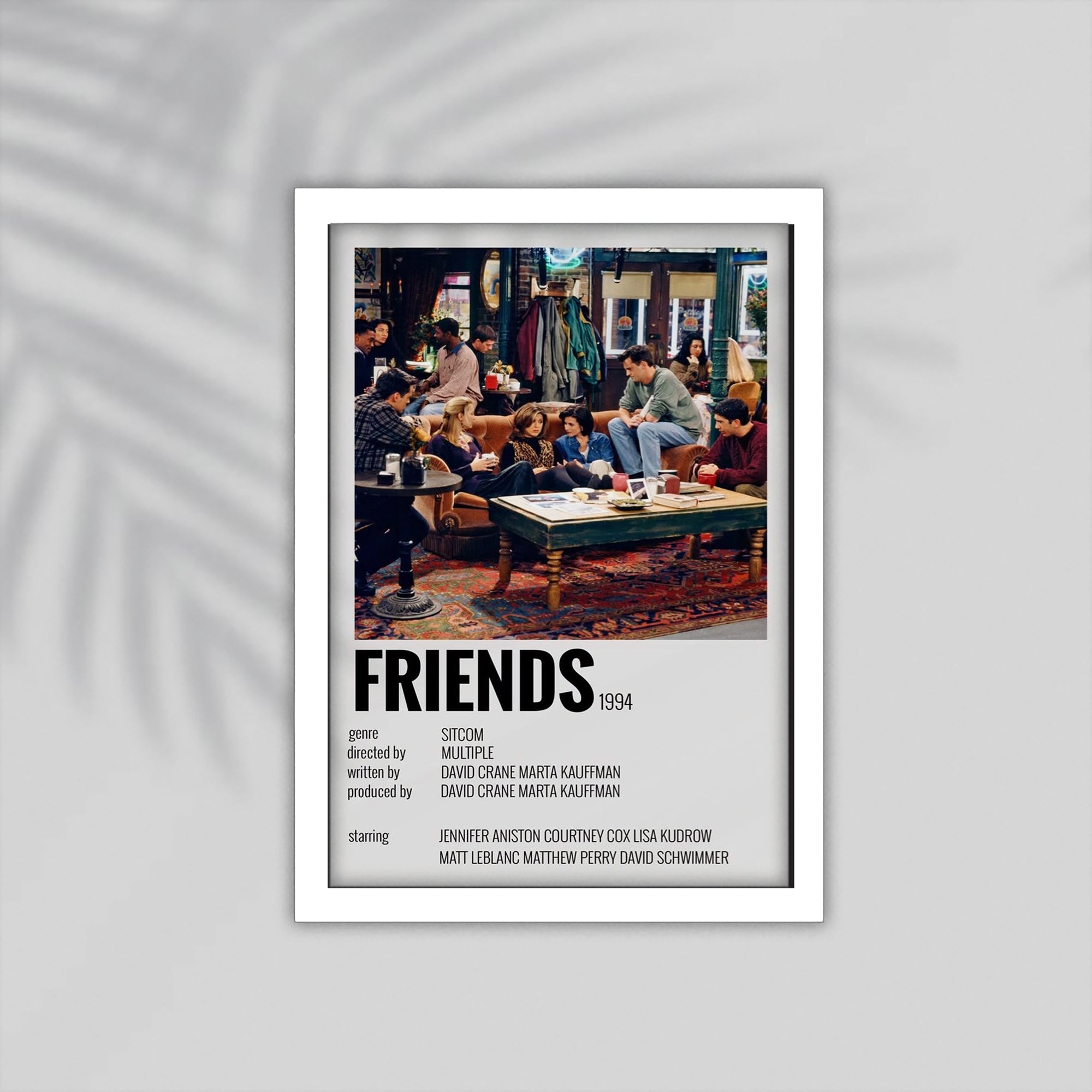 Friends Film Framed Poster