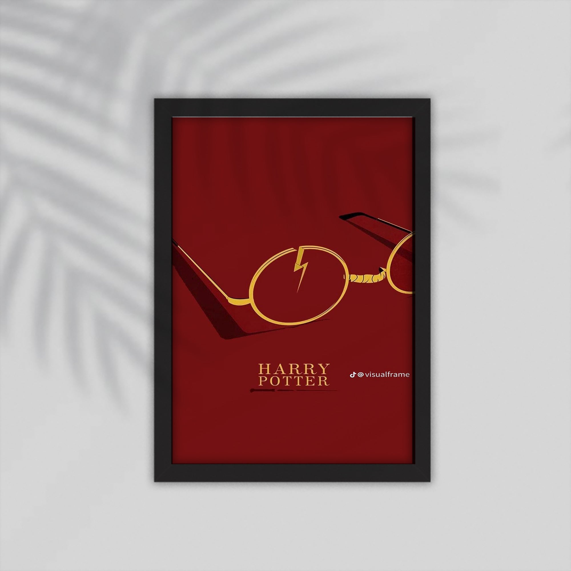 Harry Potter Cartoon Framed Poster