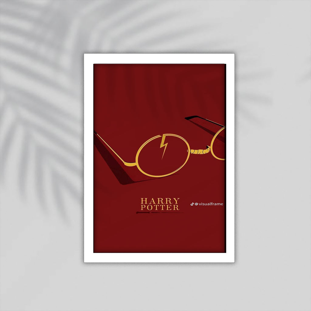 Harry Potter Cartoon Framed Poster