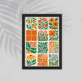 Flower Flower Framed Poster