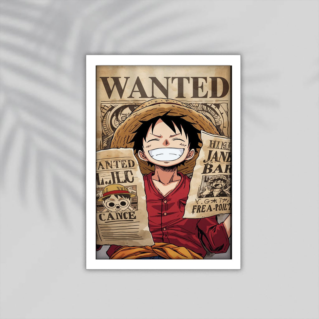 Wanted Anime Framed Poster