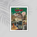 Cairo Arabic Framed Poster