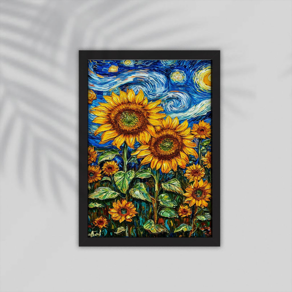 Flower Art Framed Poster