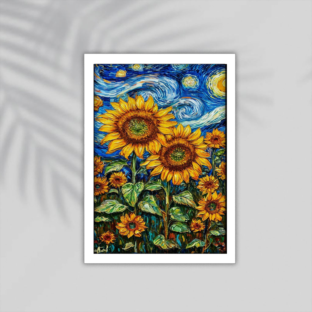 Flower Art Framed Poster