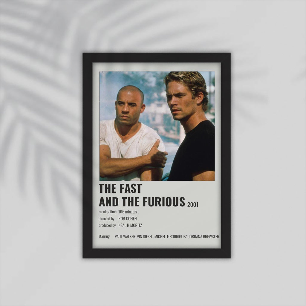 Fast Film Framed Poster
