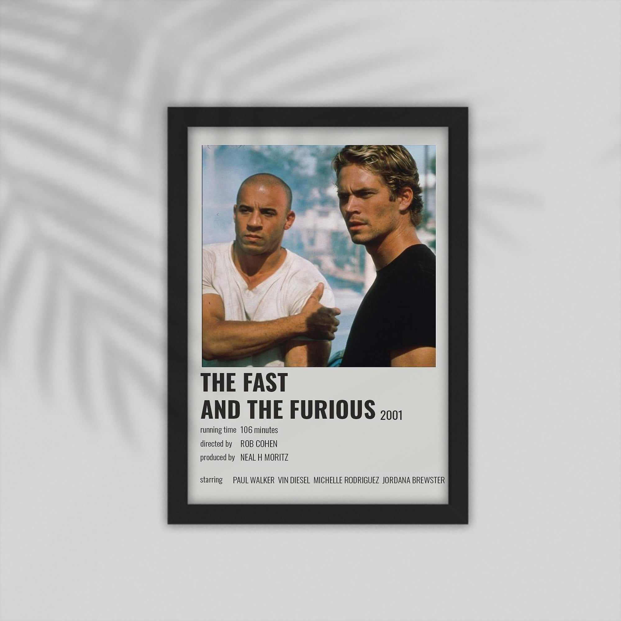 Fast Film Framed Poster