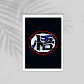 Logo Anime Framed Poster