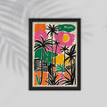 Flower Art Framed Poster
