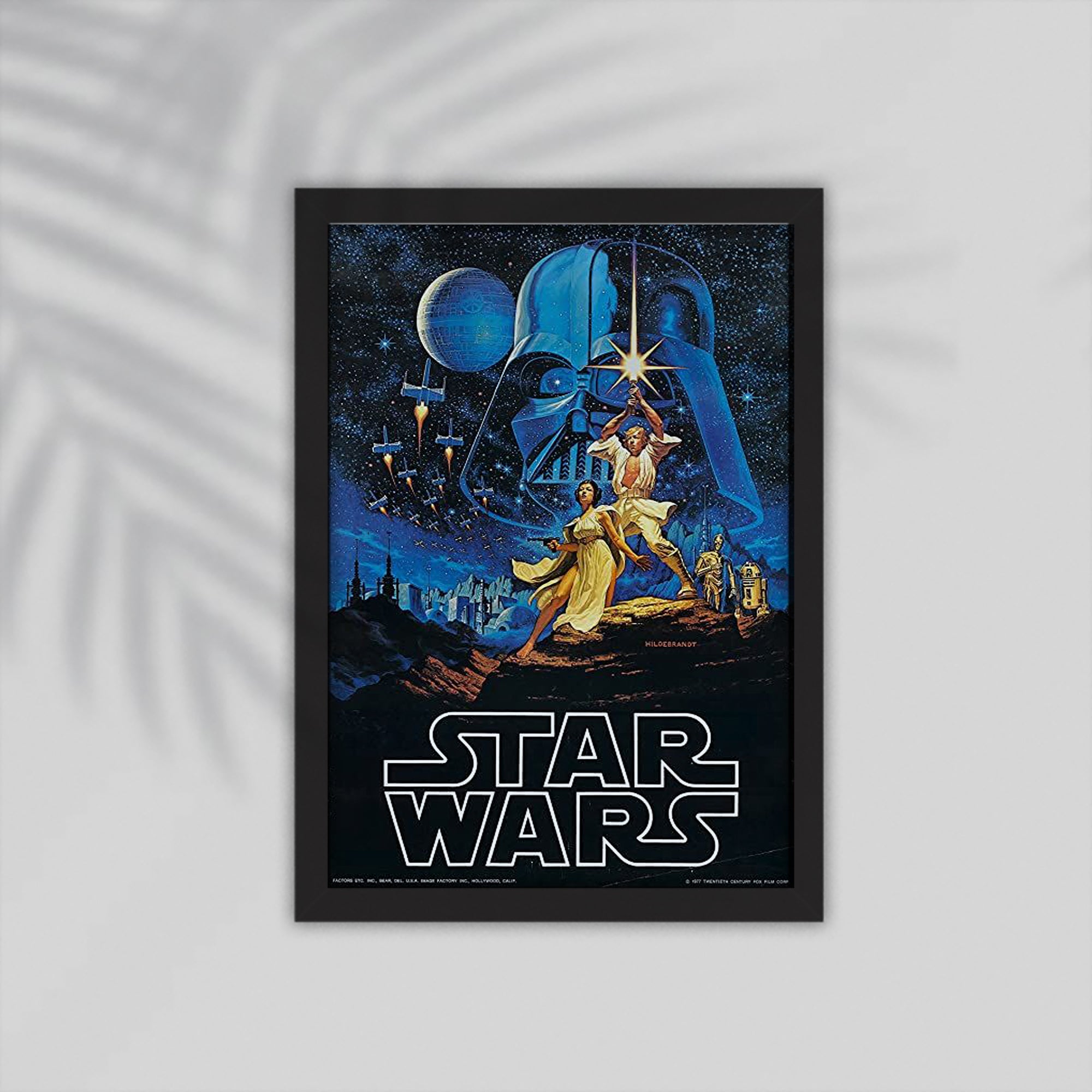 Star Wars Film Framed Poster