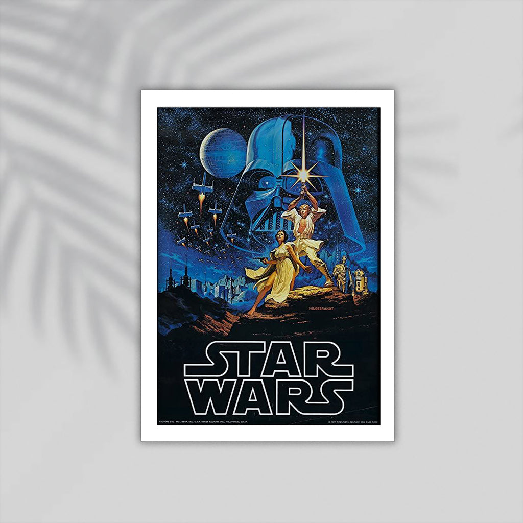 Star Wars Film Framed Poster