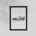 Pourche Car Framed Poster
