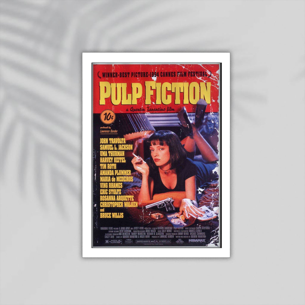 Pulp Fiction Film Framed Poster