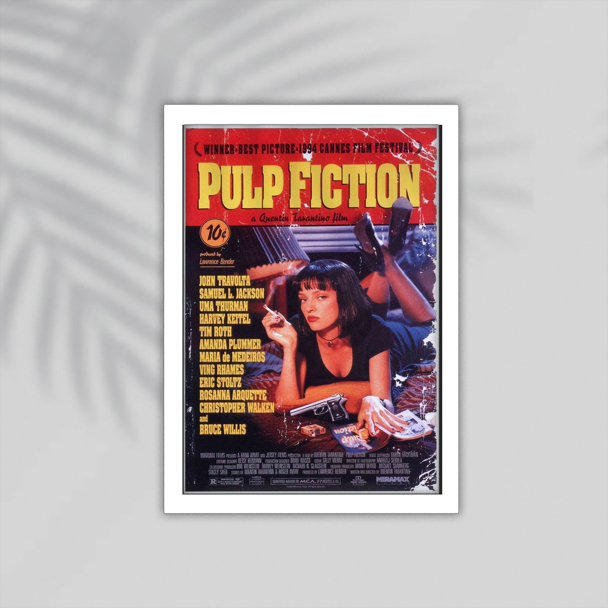 Pulp Fiction Film Framed Poster
