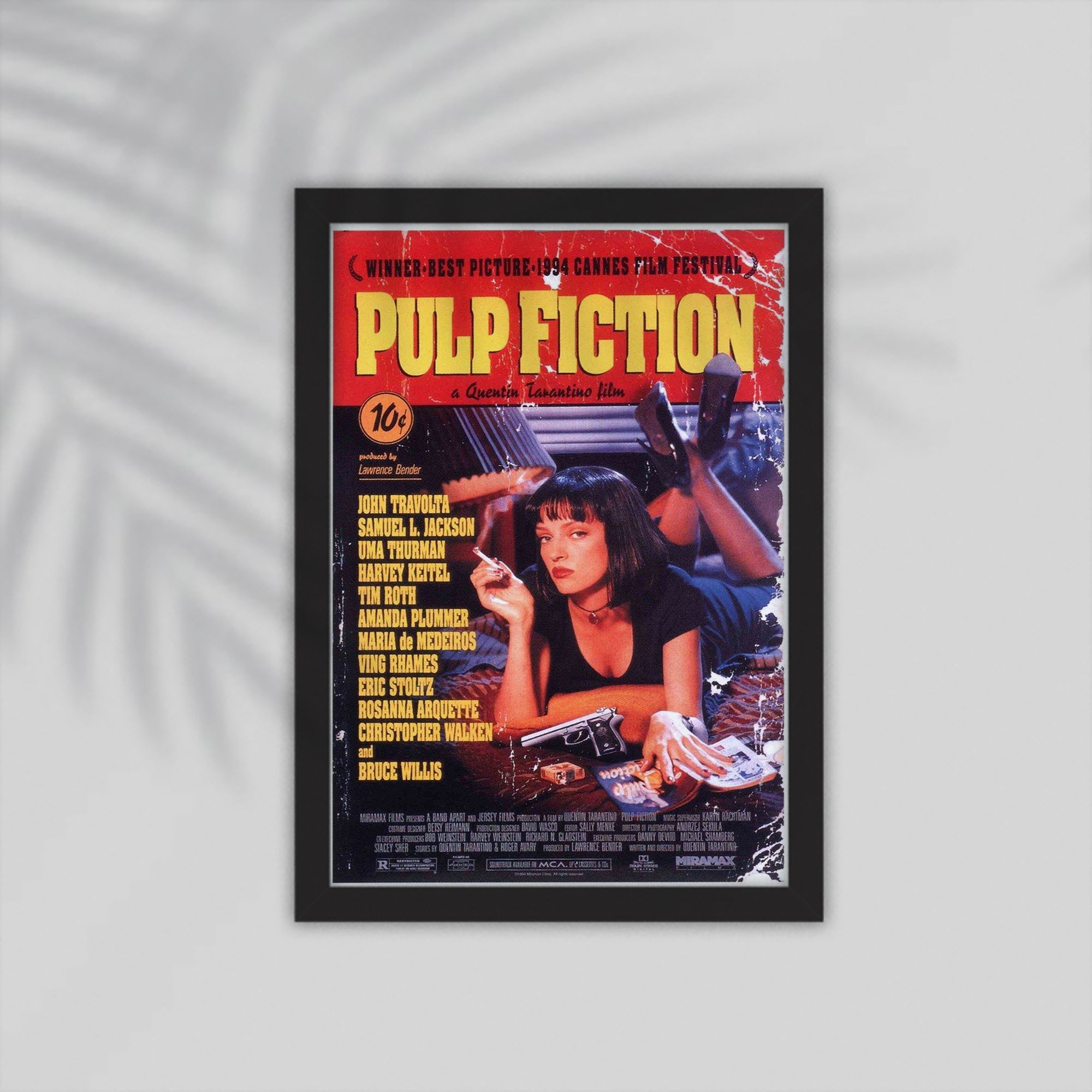 Pulp Fiction Film Framed Poster