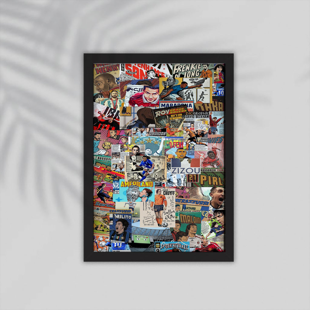 Legend Football Framed Poster