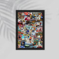 Legend Football Framed Poster