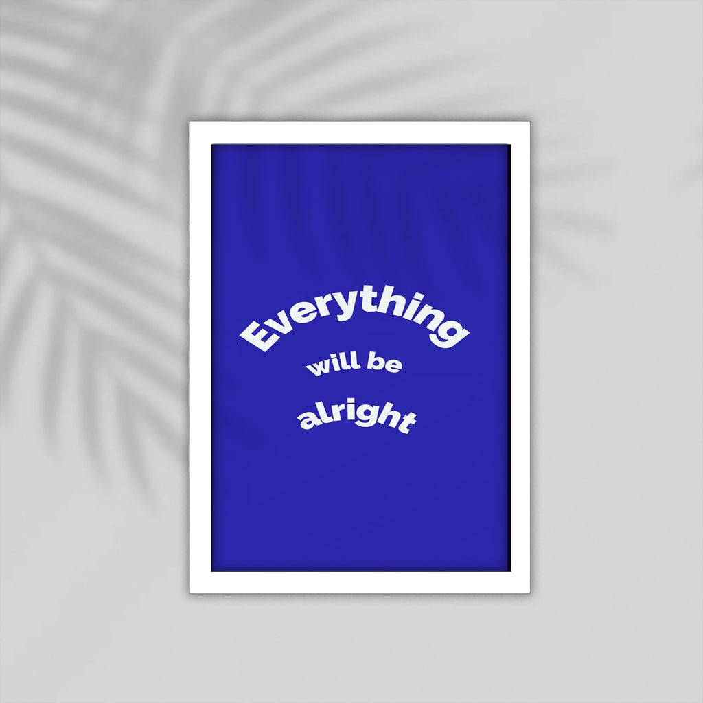 Everything English Framed Poster