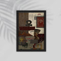 Egypt Arabic Framed Poster