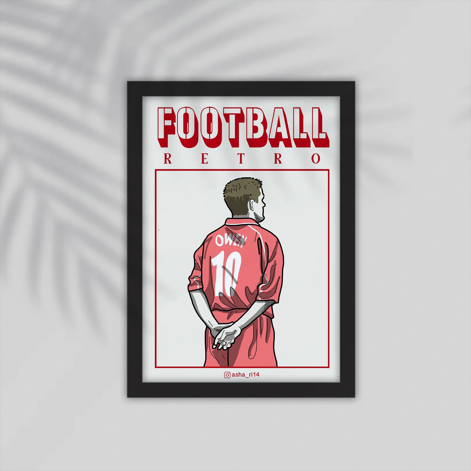 Owen Football Framed Poster