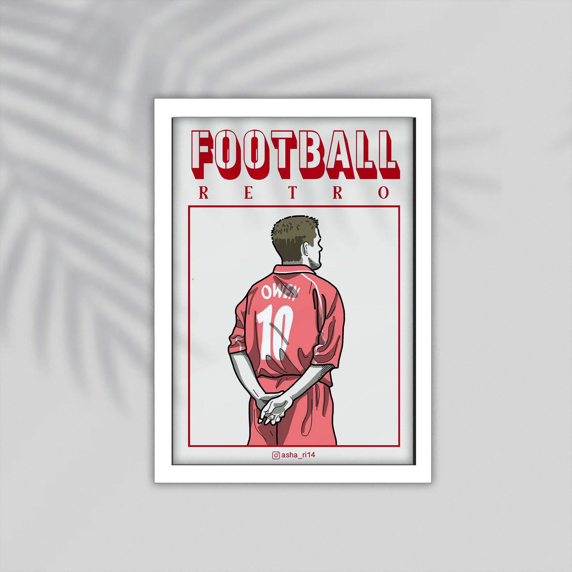 Owen Football Framed Poster