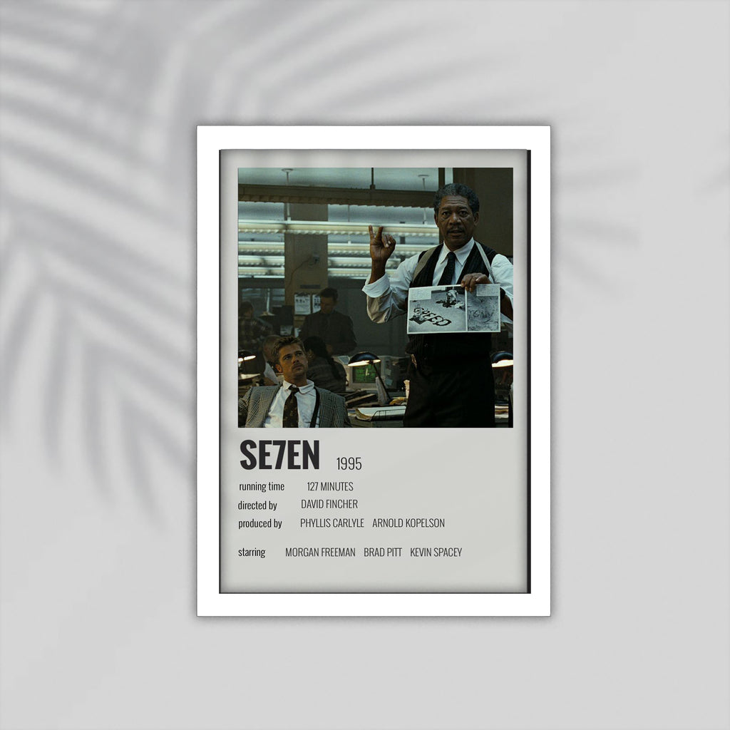 Se7en Film Framed Poster