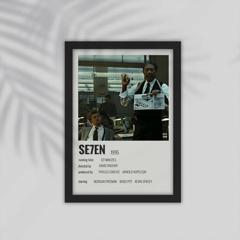 Se7en Film Framed Poster