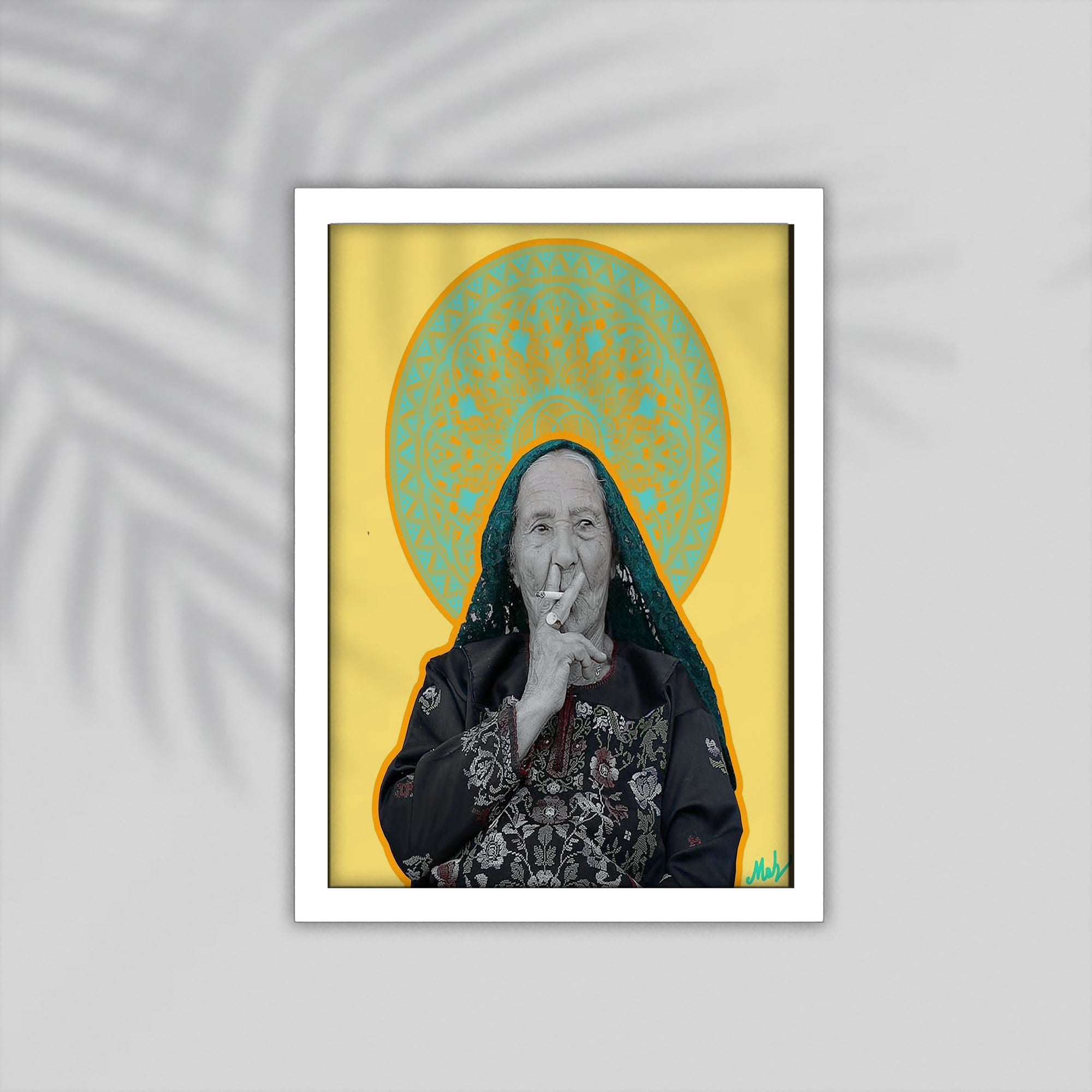 Set Arabic Framed Poster