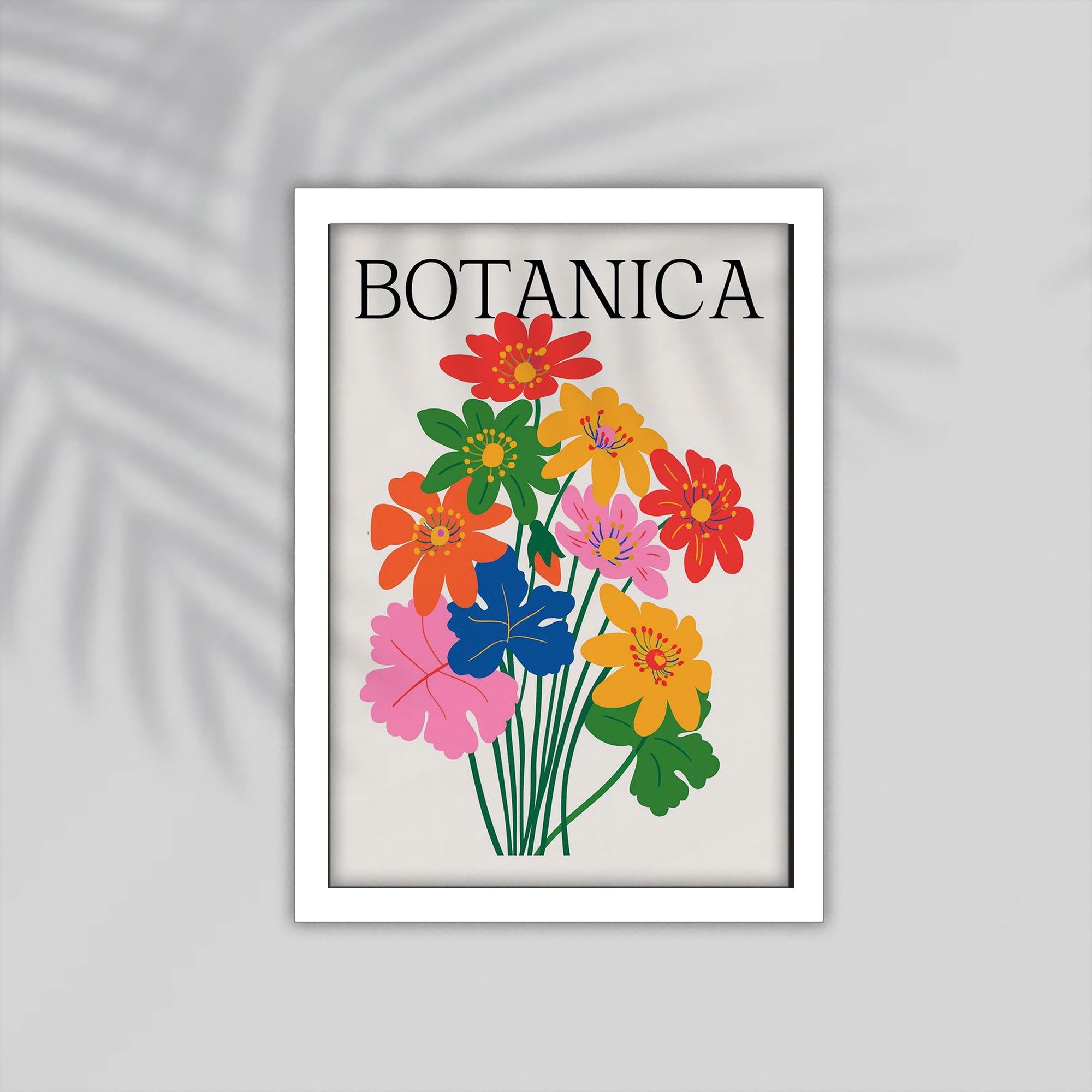 Botanica Flower Framed Poster