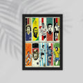 Legend Football Framed Poster