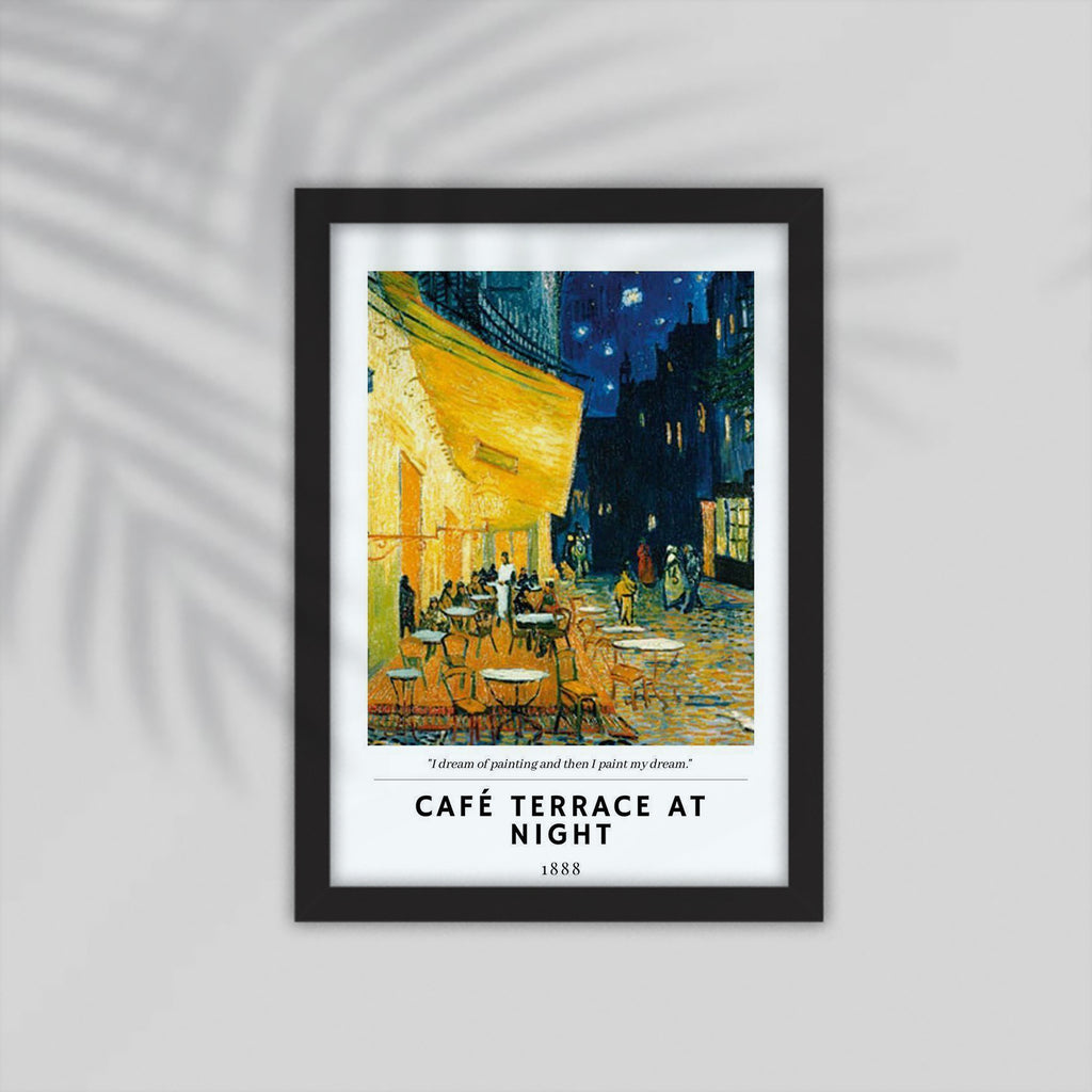 Terrace Art Framed Poster