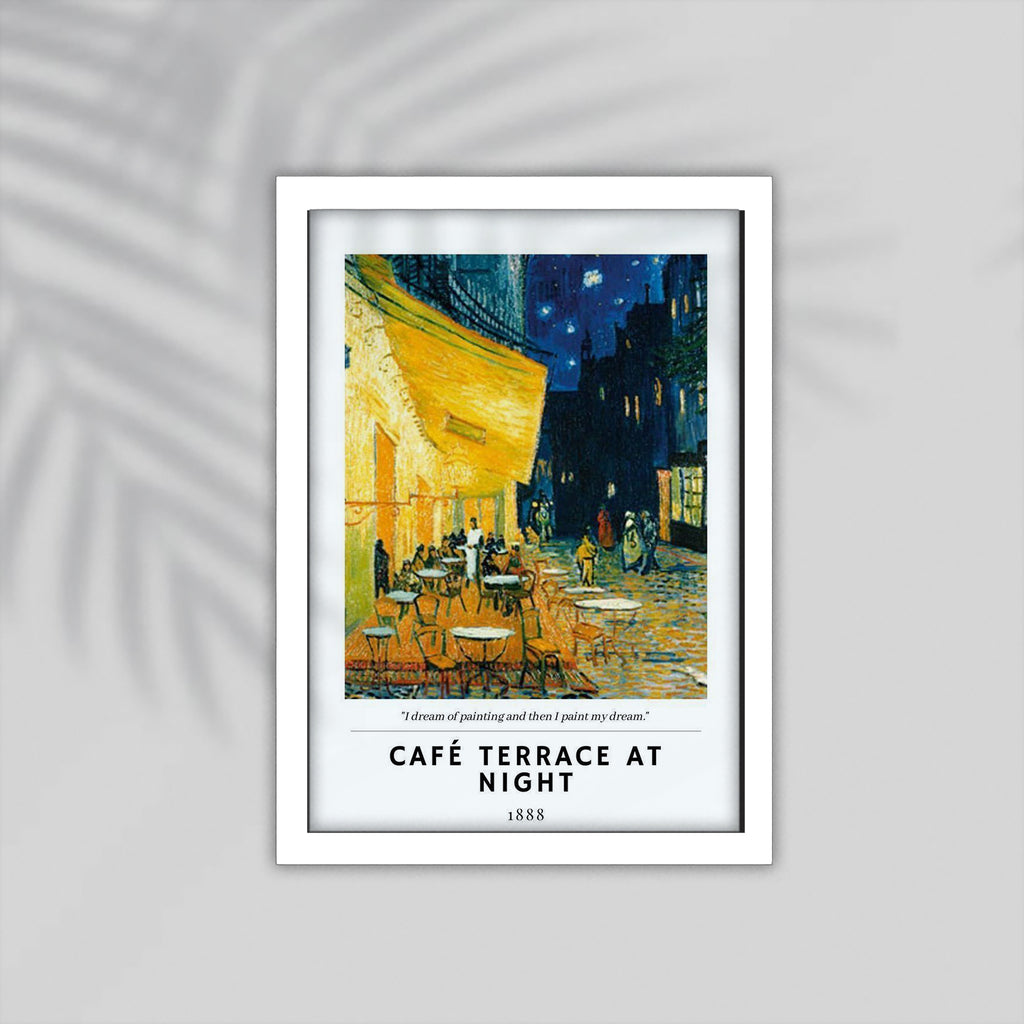 Terrace Art Framed Poster