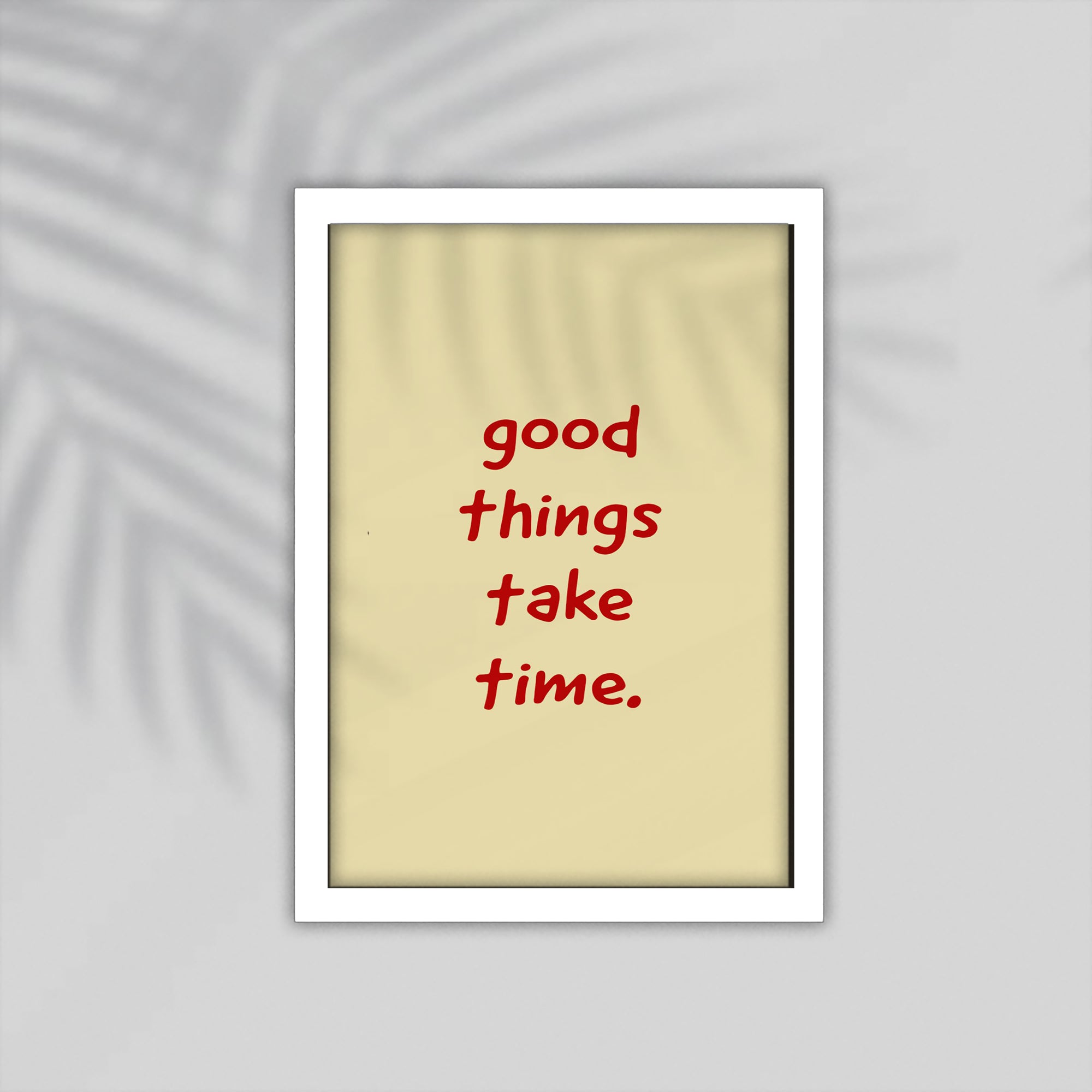 Good English Framed Poster