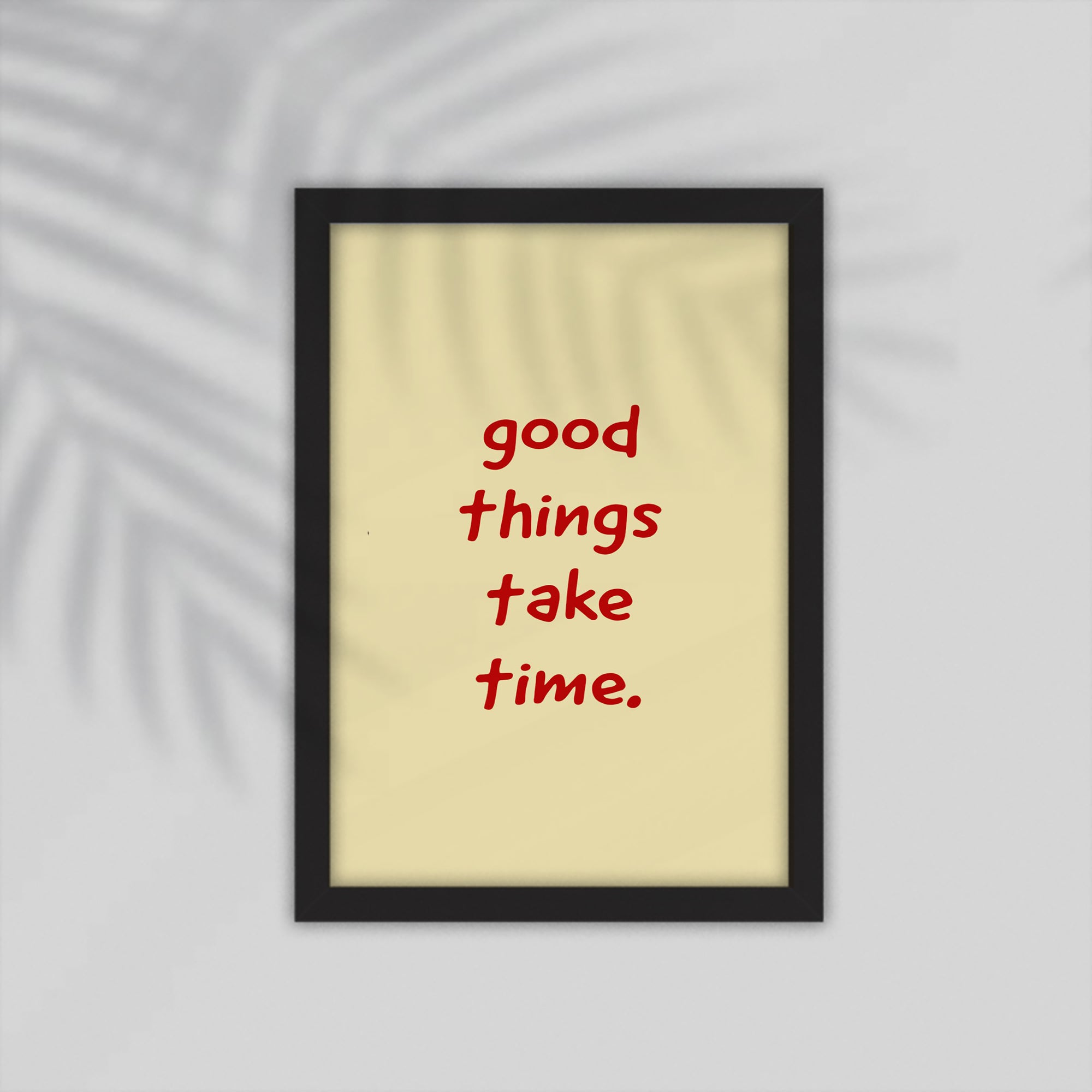 Good English Framed Poster