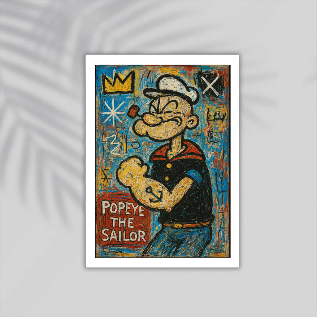 Popay Comic Framed Poster