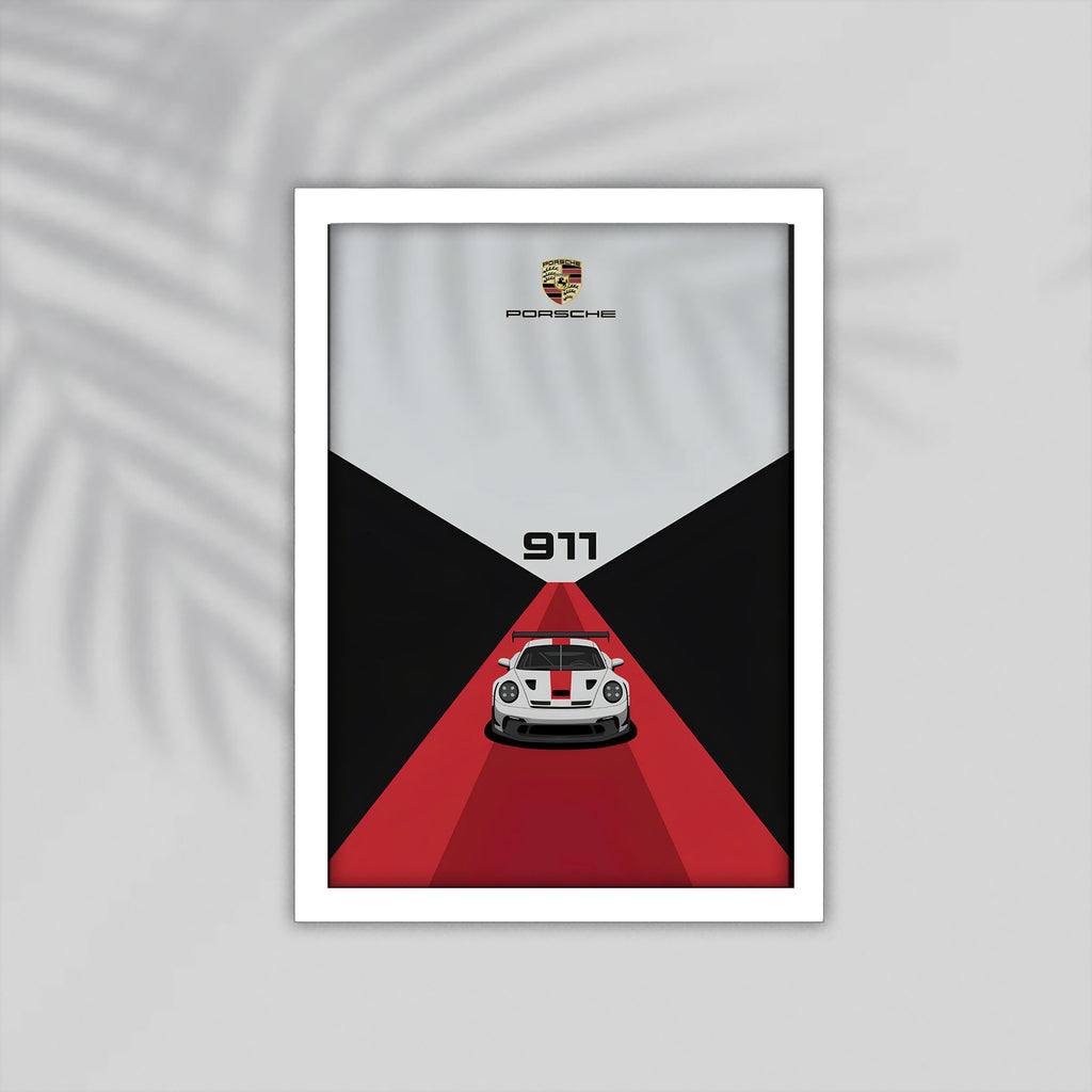 911 Car Framed Poster